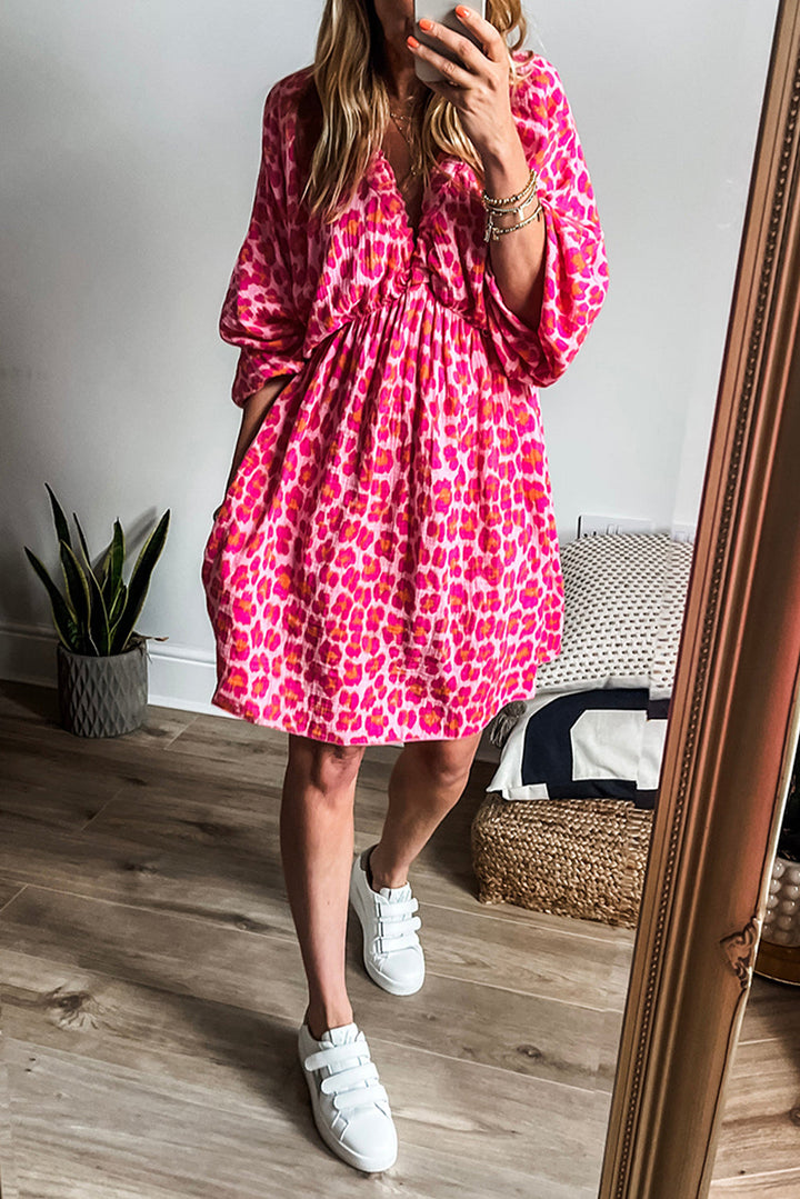 Luna – Leopard Luxe Dress