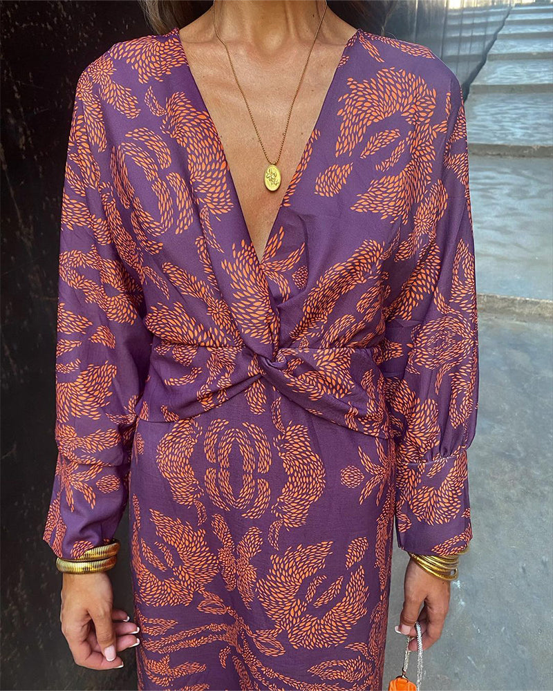 Sophia Luxe™ | Elegant Women's All-Season Dress