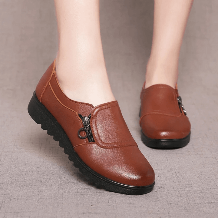 Amalia | Leather Orthopedic Shoes