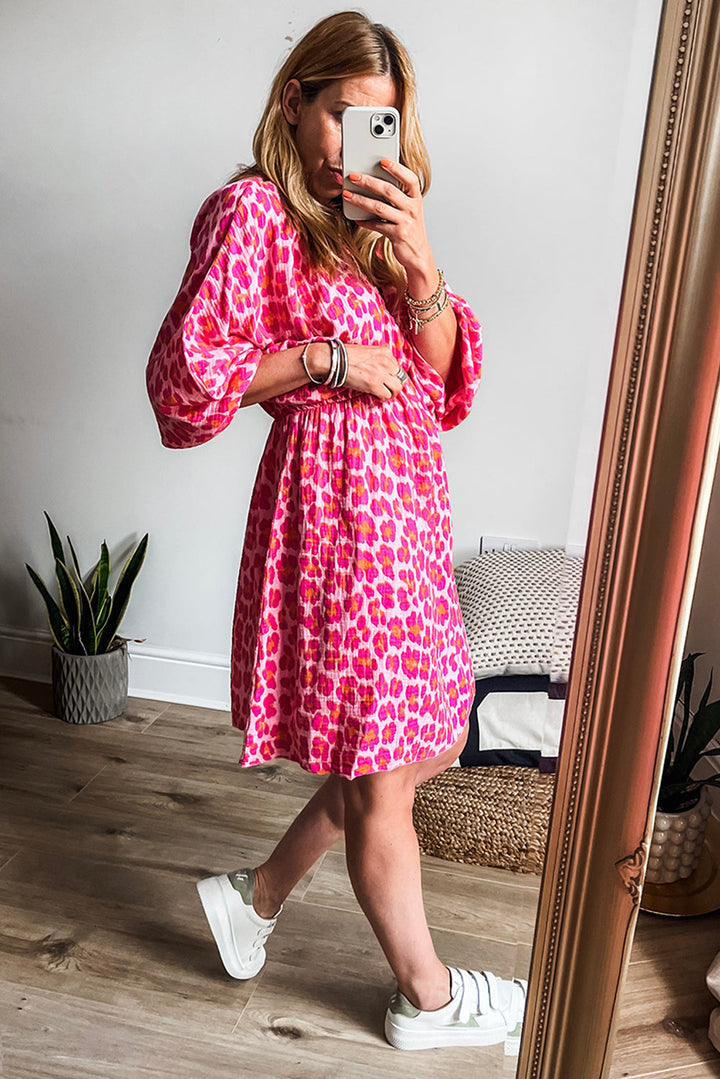 Luna – Leopard Luxe Dress