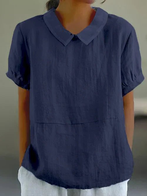 Lina – Breezy Linen Blouse