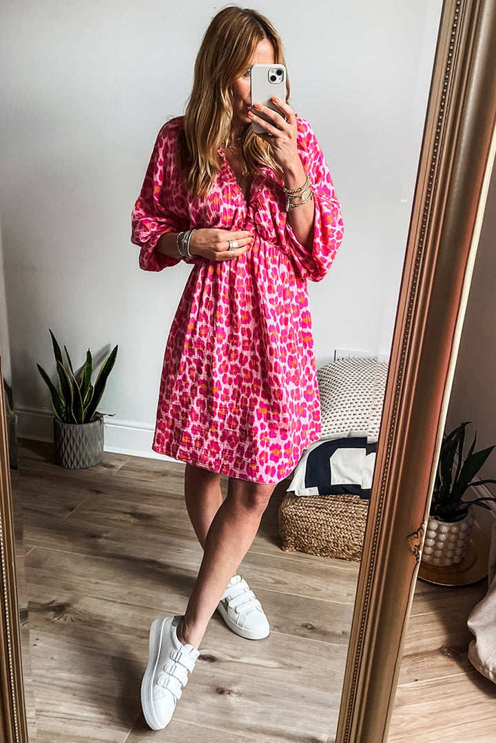 Luna – Leopard Luxe Dress