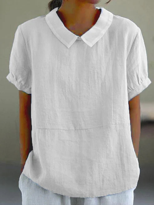 Lina – Breezy Linen Blouse