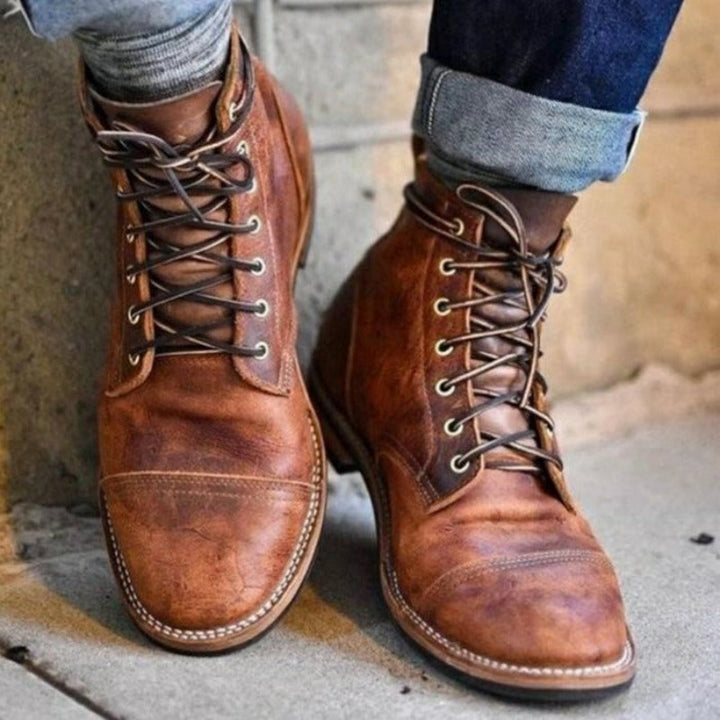 OWEN - LEATHER BOOTS