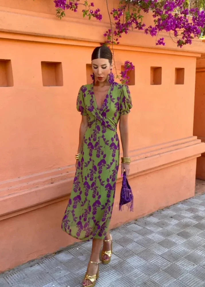 Lila – Elegant Chic Maxi Dress