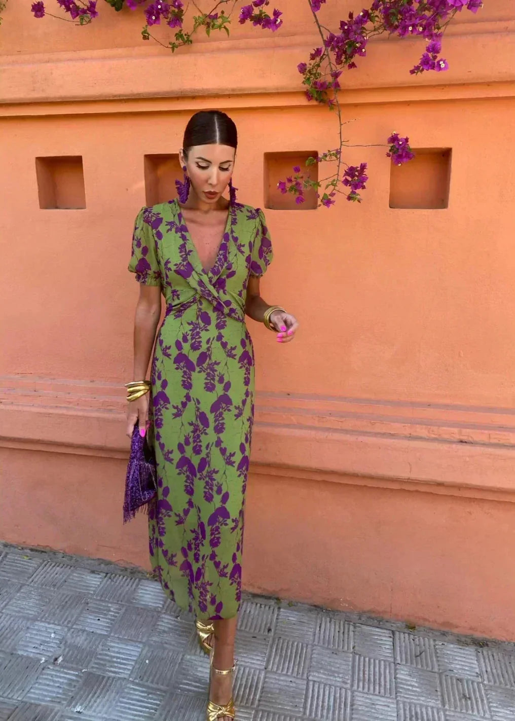 Lila – Elegant Chic Maxi Dress