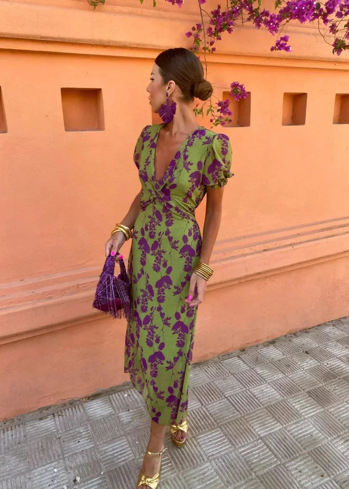 Lila – Elegant Chic Maxi Dress