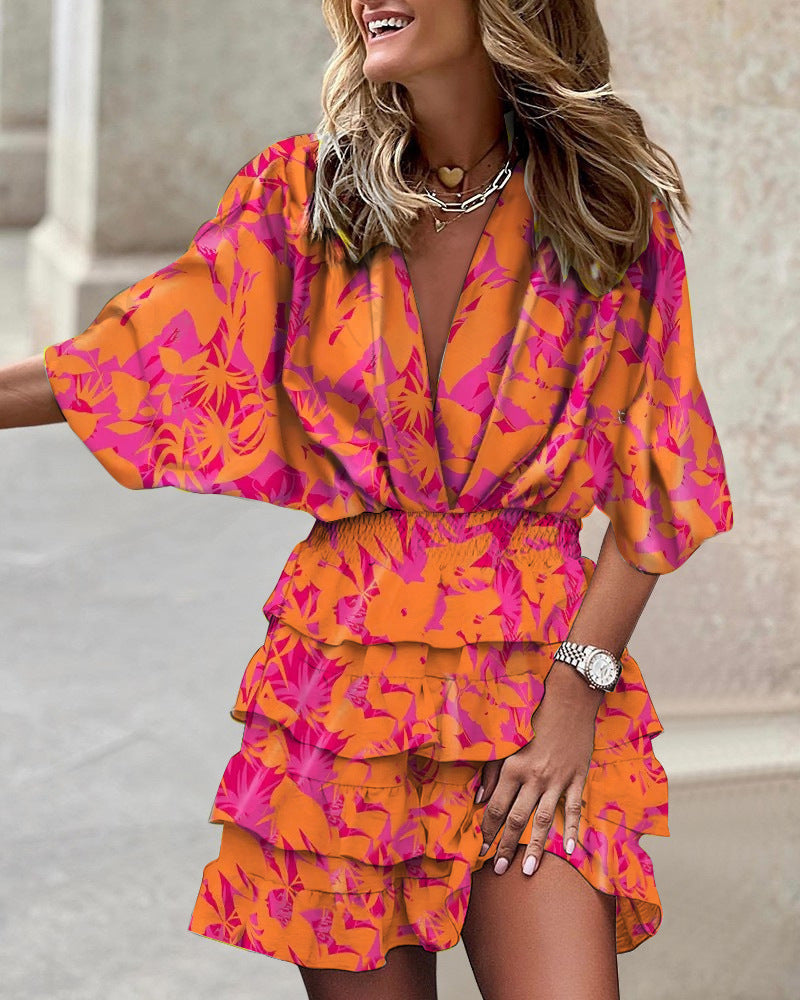 Soraya | Elegant Floral Dress