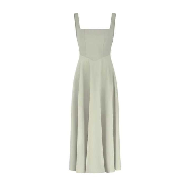 Yade | High-Waisted Midi Dress