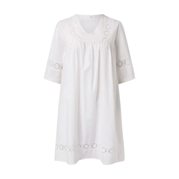 Boho Breeze Lace Sundress