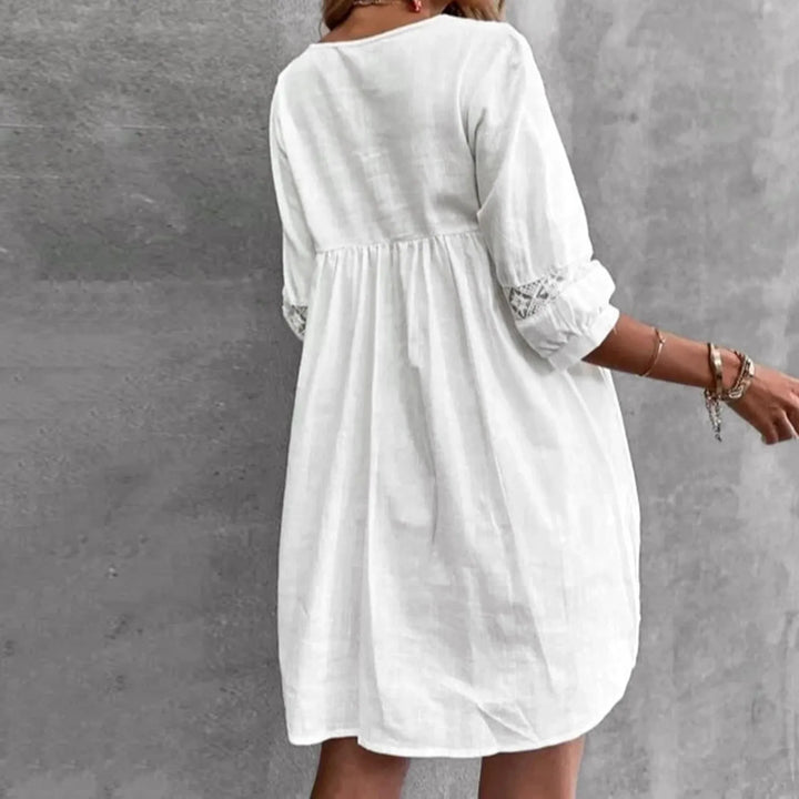Boho Breeze Lace Sundress