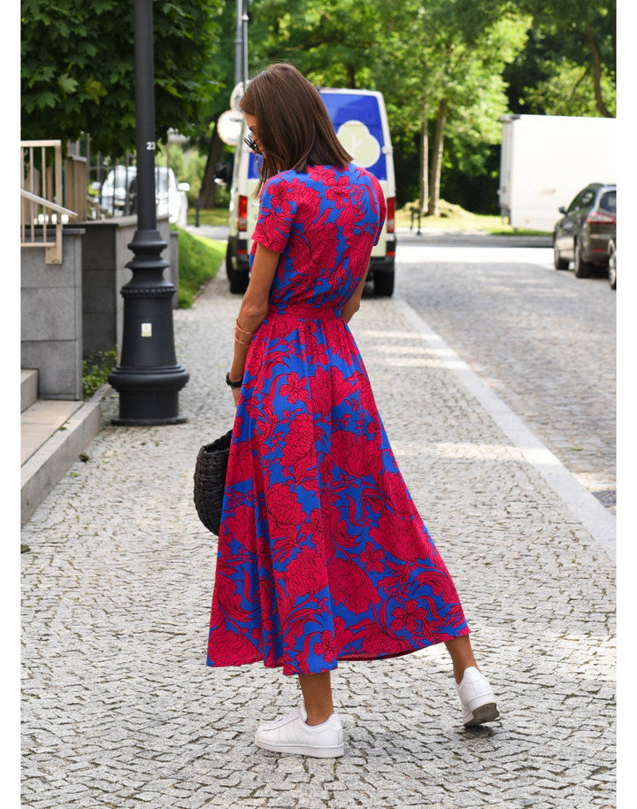Yasmine | Stylish V-Neck Dress