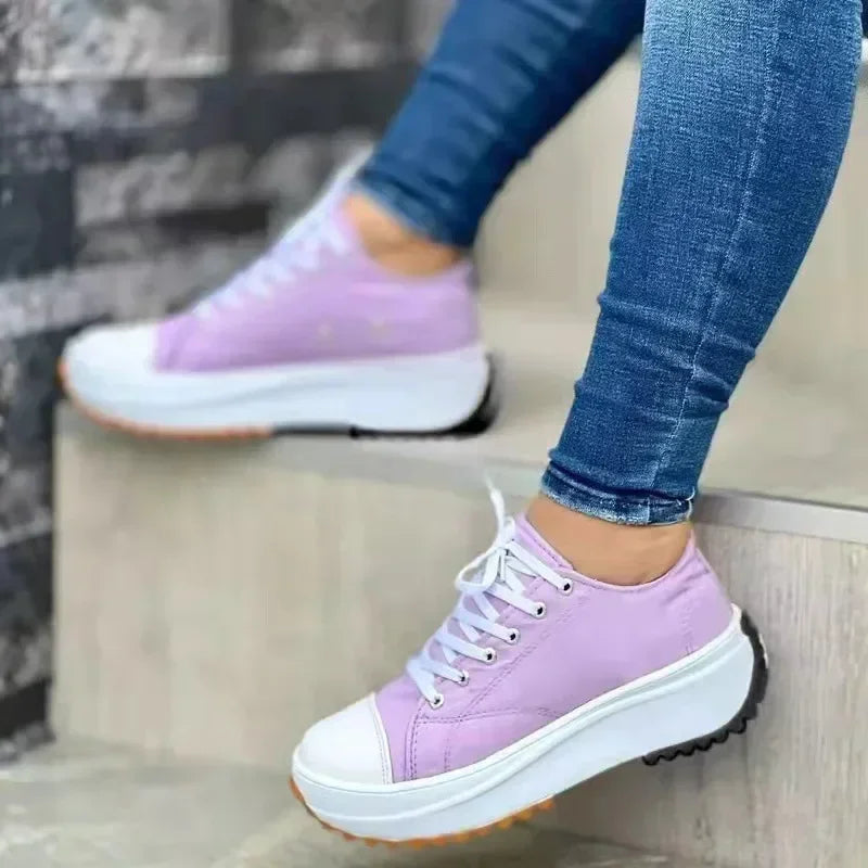 Abigail – Orhtopedic Canvas Sneakers