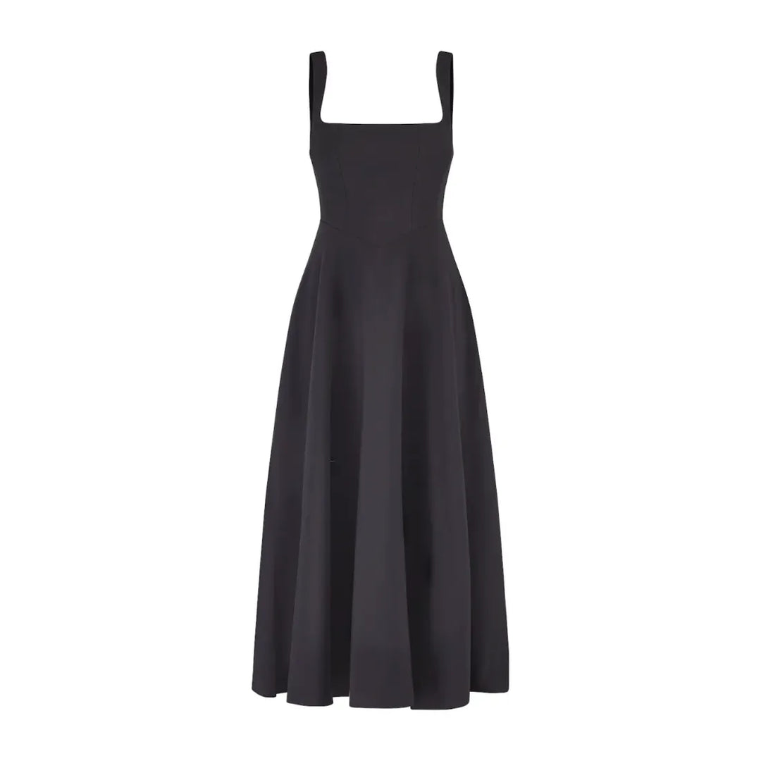 Yade | High-Waisted Midi Dress