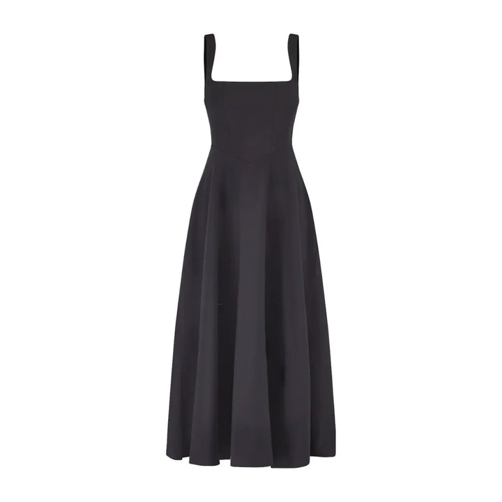 Yade | High-Waisted Midi Dress