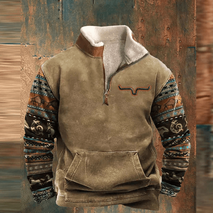 STEFAN | Quarter-Zip Pullover in Quartz