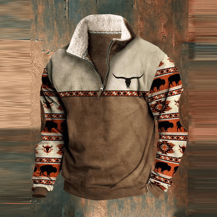 STEFAN | Quarter-Zip Pullover in Quartz