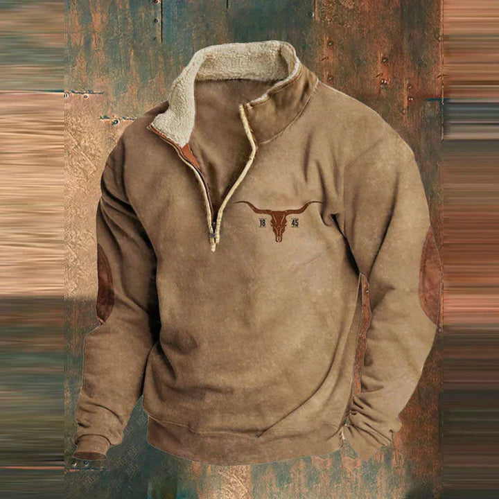 STEFAN | Quarter-Zip Pullover in Quartz