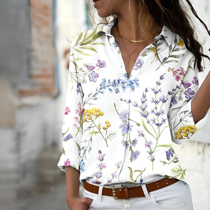 Anna |  Button-Up Summer Shirt