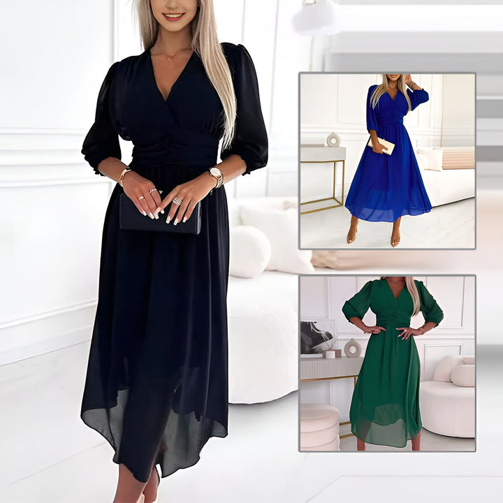 MIREILLE – Soft Breeze Silk Dress