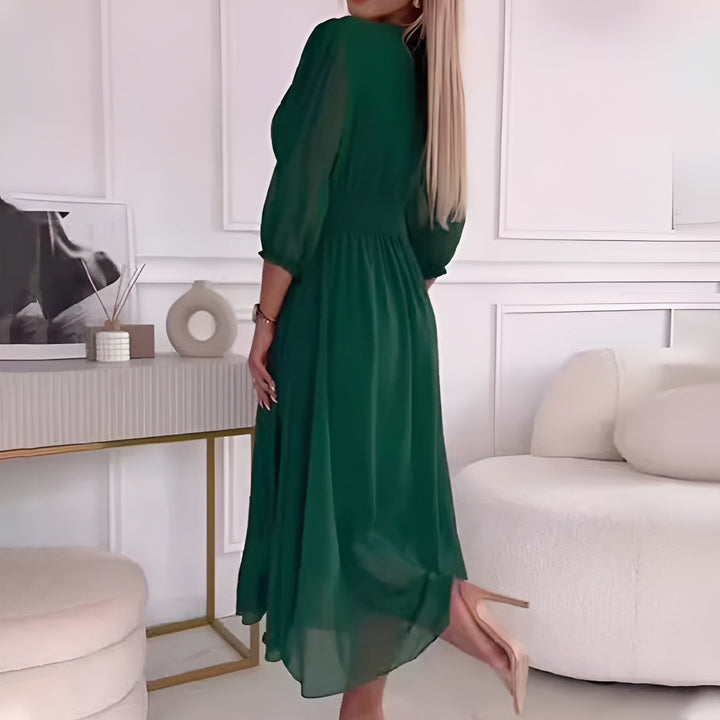 MIREILLE – Soft Breeze Silk Dress