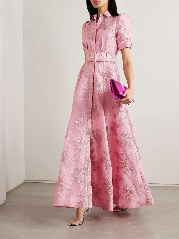 Camila | Short Puff Sleeves Dress