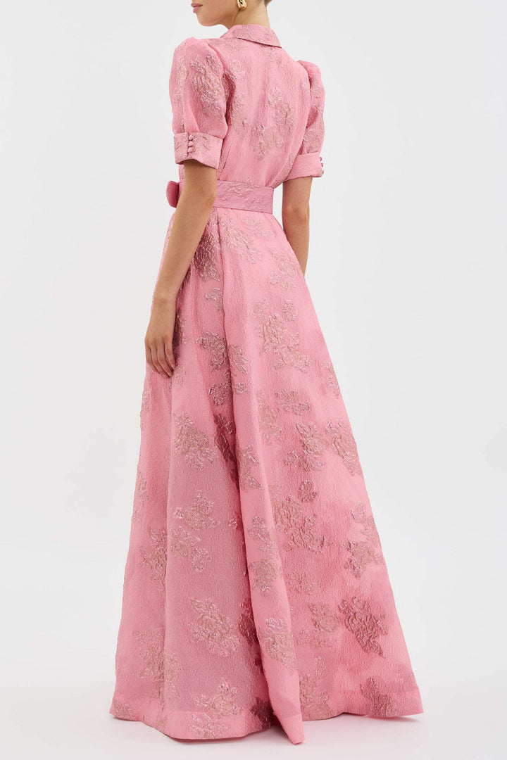 Camila | Short Puff Sleeves Dress