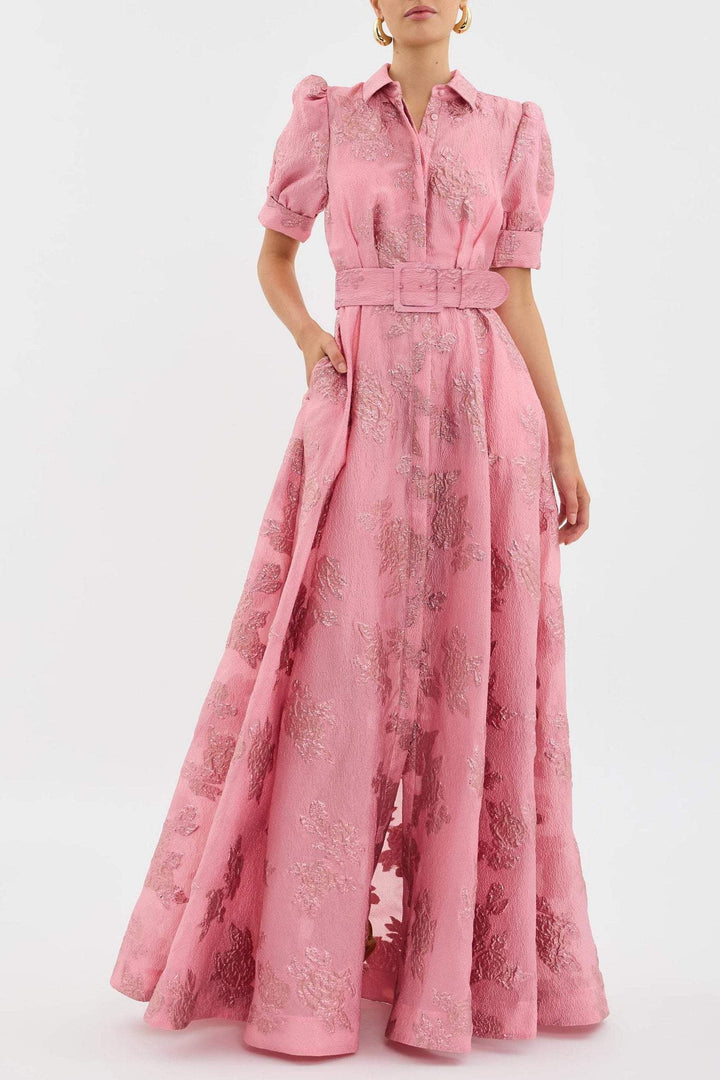 Camila | Short Puff Sleeves Dress